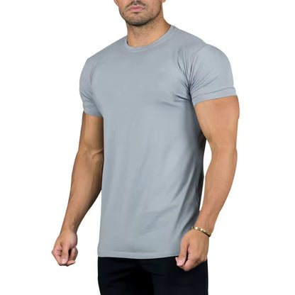 Wholesale Custom Workout Bamboo T Shirt Gym Athletic Male Sport Wear Active Fitness Men Gym Wear